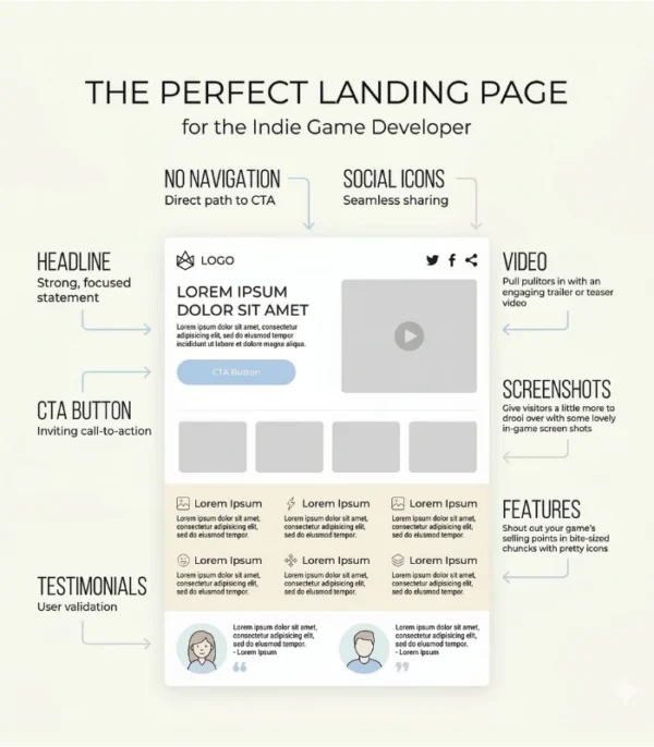 landing page design